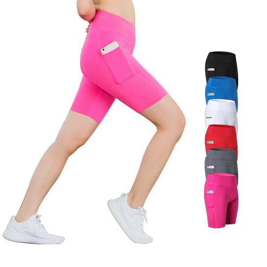 Yoga Shorts with Phone Pocket - Jacrit Fitness