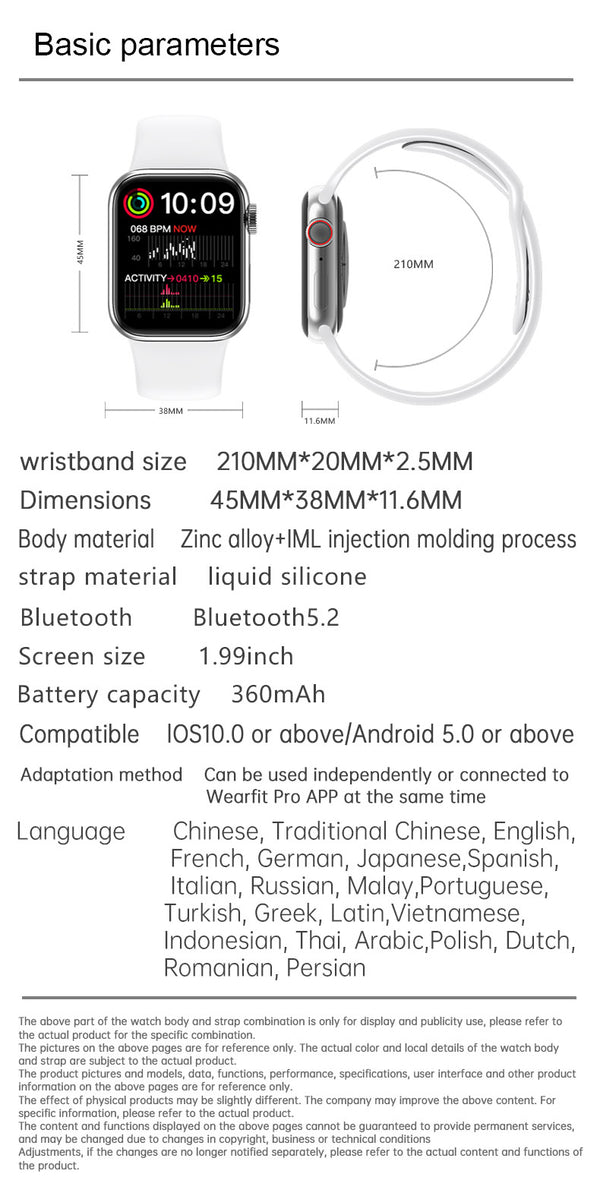 GS8 MAX  Smartwatch