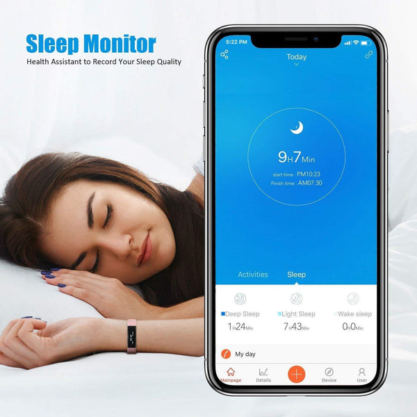 Smart Watch Sleep Monitor - Jacrit Fitness